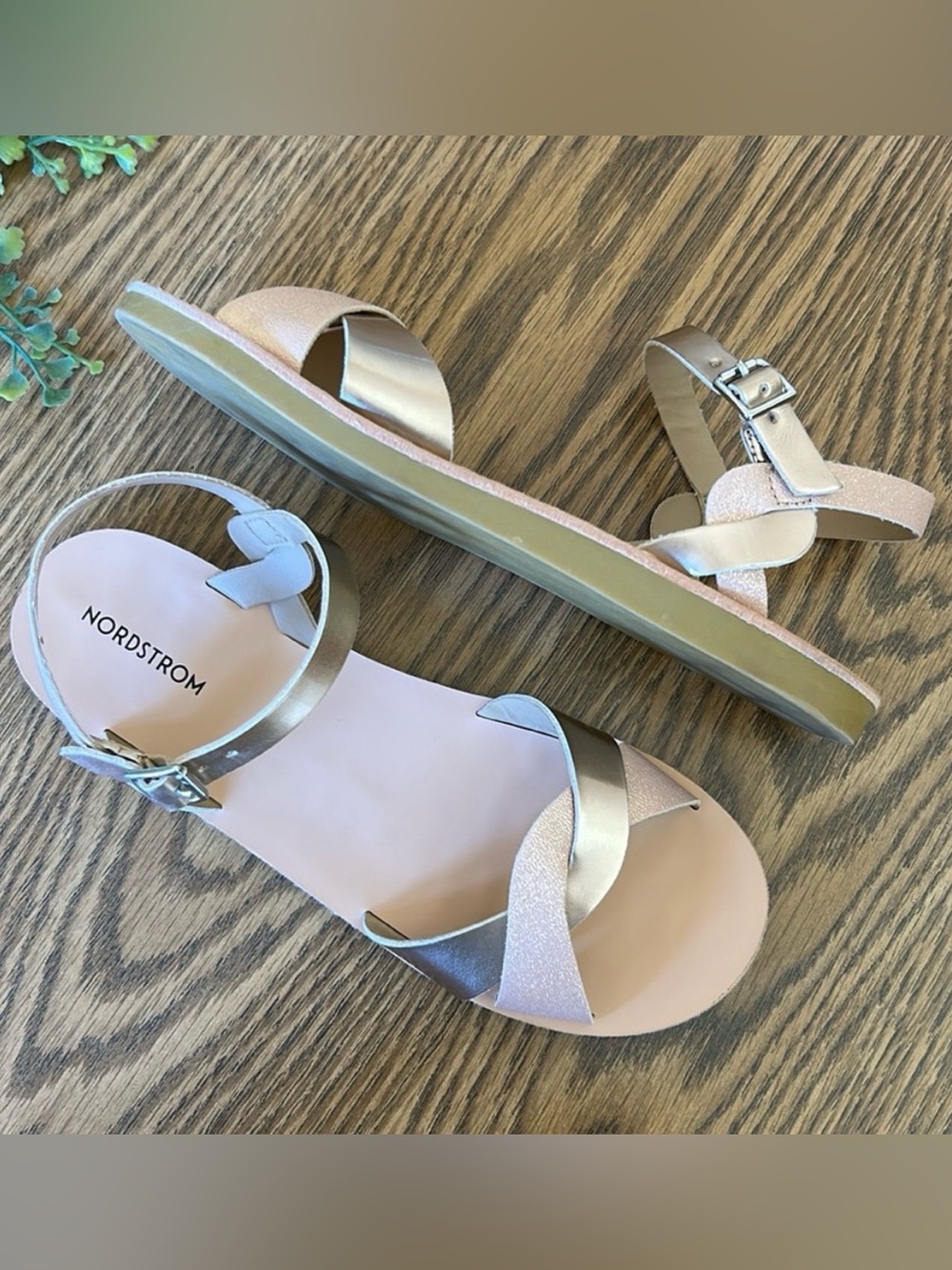 Nordstrom | girl rose gold sandals | 3
